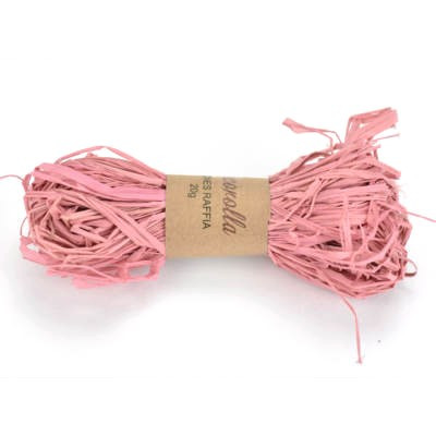 +Raffia köteg 20g-os  -  Rózsaszín 0415