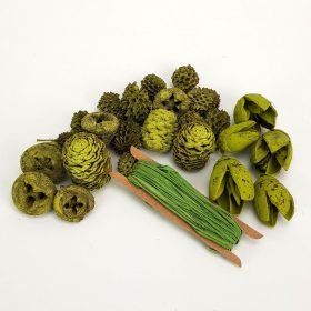 Terméscsomag oliva világ, raffiával 0807