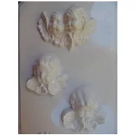 Gipszkiöntő forma, normál - Angyal  fejek