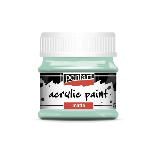 Pentart matt akrilfesték 50 ml - Menta 14108