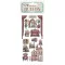 DFLRB146 - Rub-on cm 10,16x21,6 - Master of Magic house furnishings