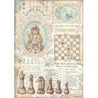 DFSA4604 - A4 rizspapír csom. - Alice királynő