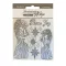 SCB176 - Chipboard cm 14x14 - Angels