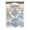 SCB177 - Chipboard cm 14x14 - Christmas balls