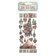 DFLRB145 - Rub-on cm 10,16x21,6 - Master of Magic circus