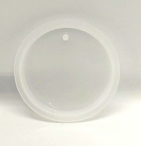 Szilikon öntőforma átlátszó - kör 7*1,2cm 38168