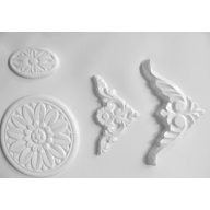 Gipszkiöntő forma, normál - Sarok és kör