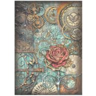   DFSA4841 - A4 rizspapír csom. - Sir Vagabond in Fantasy World mechanical rose