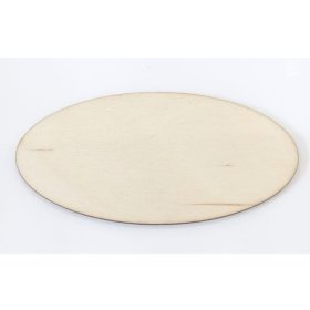 Fatábla / hűtőmágnes alap 5*10cm ovális 1831