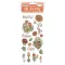 DFLRB200 - Rub-on cm 10,16x21,6 - Furry Friends flowers