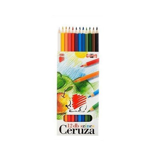 12 db-os színes ceruza készlet ICO SÜNI F34001K12/18326