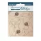 SCB117 - Chipboard cm 14x14 - Provence cicák gombolyaggal