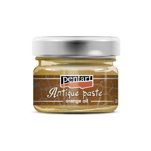 Pentart antikoló paszta, 20 ml - Arany – kreatív hobby projektekhez és dekorációhoz – Papelito.hu
