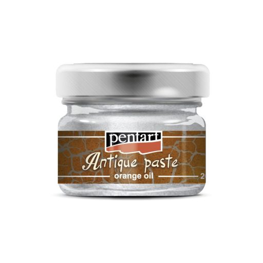 Pentart antikoló paszta, 20 ml - Ezüst 2483 – kreatív festéshez