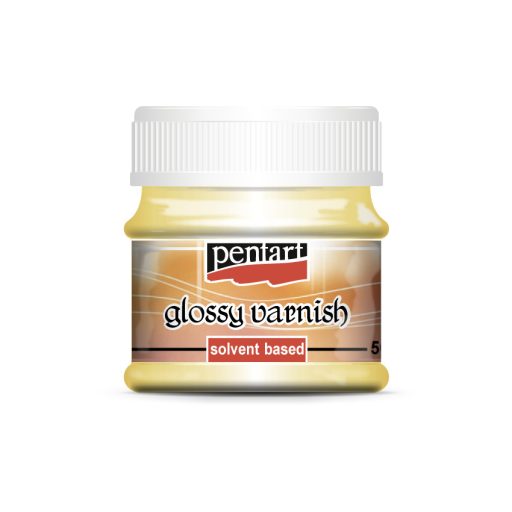 Pentart fényes lakk, oldószeres, 50 ml 2490 – hobby projektekhez