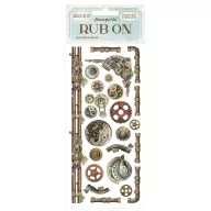   DFLRB48 - Rub-on cm 10,16x21,6 - Songs of the Sea mechanisms and pipes