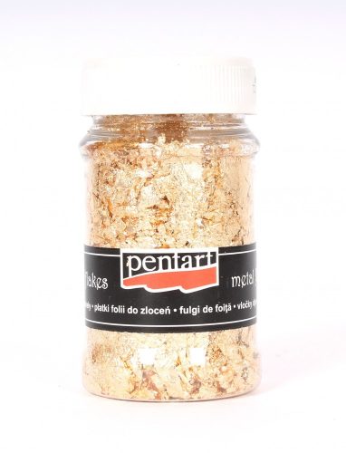Pentart füstfólia pehely, Arany M9/M7 100 ml 40107