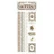 DFLRB123 - Rub-on cm 10,16x21,6 - Old Lace stripes