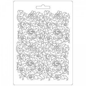 Öntőforma lágy PVC A5 - Virágok és levelek 36761/ A522