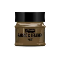 Pentart Textilfesték / bőrfesték 50 ml - Sötétbarna 34809 – kreatív festéshez