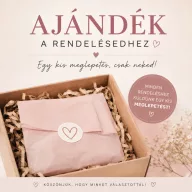  Ajándék termék, meglepetés ajándék a rendeléshez – rendelésekhez járó ajándékcsomag