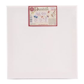 Feszített festővászon, alapozott 20*20cm 8661/KTL23