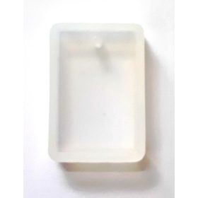   Szilikon öntőforma átlátszó - téglalap 2,3*3,3*0,8cm 41150/ 38163
