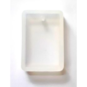   Szilikon öntőforma átlátszó - téglalap 2,3*3,3*0,8cm 41150/ 38163