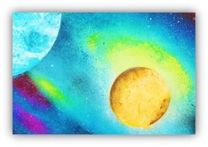 Pentart sötétben világító akrilfesték 30ml - Narancs 16481