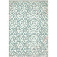   DFSA41045 - A4 rizspapír csom. - Venice City of Art turquoise tapestry