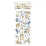 DFLRB160 - Rub-on cm 10,16x21,6 - Timeless flowers