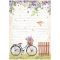DFSA4744 - A4 Rizspapír csom. - Create Happiness Welcome Home bicycle
