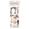 DFLRB65 - Rub-on cm 10,16x21,6 - Romance Forever arch