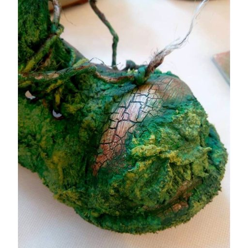 Pentart moha hatás paszta 100ml - Sötétzöld 34741 – kreatív festéshez