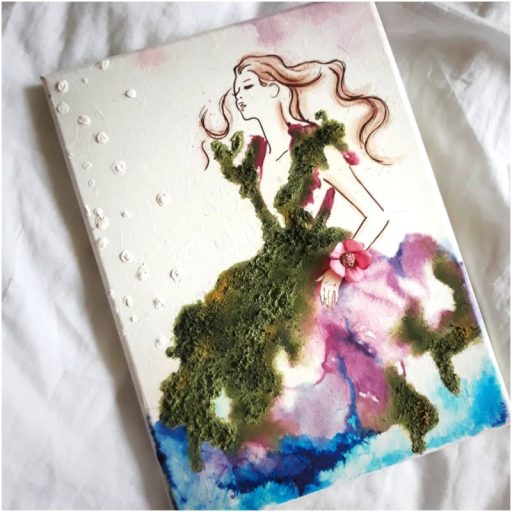 Pentart moha hatás paszta 100ml - Sötétzöld 34741 – kreatív festéshez