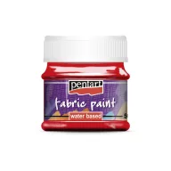 Pentart textilfesték 50 ml - Piros – kreatív hobby projektekhez és dekorációhoz – Papelito.hu