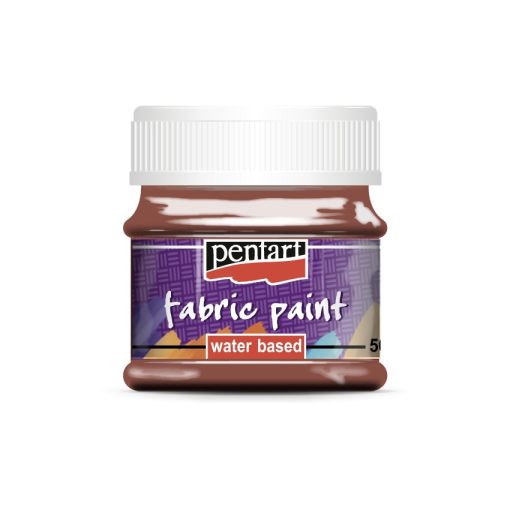 Pentart textilfesték 50 ml - Barna 44385