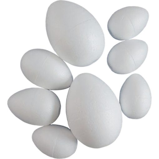 Polisztirol / hungarocell tojás 4 cm-es 13402