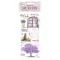 DFLRB99 - Rub-on cm 10,16x21,6 - Lavender window