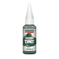 Pentart Gyantaszínező fedő tinta 20ml - Smaragd 40069 – hobby projektekhez