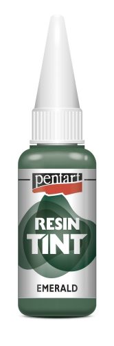 Pentart Gyantaszínező fedő tinta 20ml - Smaragd 40069