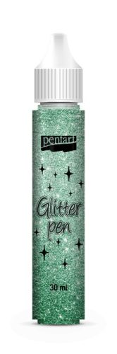 Pentart csillámtoll 30ml - Sötétzöld 18697