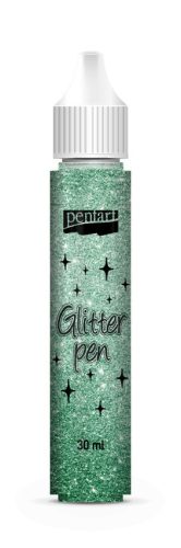 Pentart csillámtoll 30ml - Sötétzöld 18697