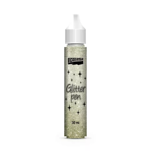 Pentart csillámtoll 30ml - Arany 18689 – hobby projektekhez