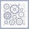 Stencil / Sablon MDS15-021 14,5*15cm*0,2mm Media no.21