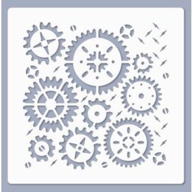 Stencil / Sablon MDS15-021 14,5*15cm*0,2mm Media no.21