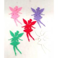 Filcfigura tündér 5db/cs, kb.5cm 36346 – kreatív dekorációhoz