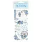 DFLRB34 - Rub-on cm 10,16x21,6 - Blue Land