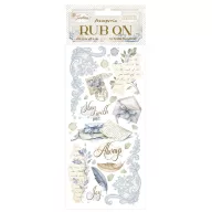 DFLRB161 - Rub-on cm 10,16x21,6 - Timeless letters