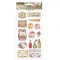 DFLCB66 - Chipboard cm 15x30 - Rose Parfum